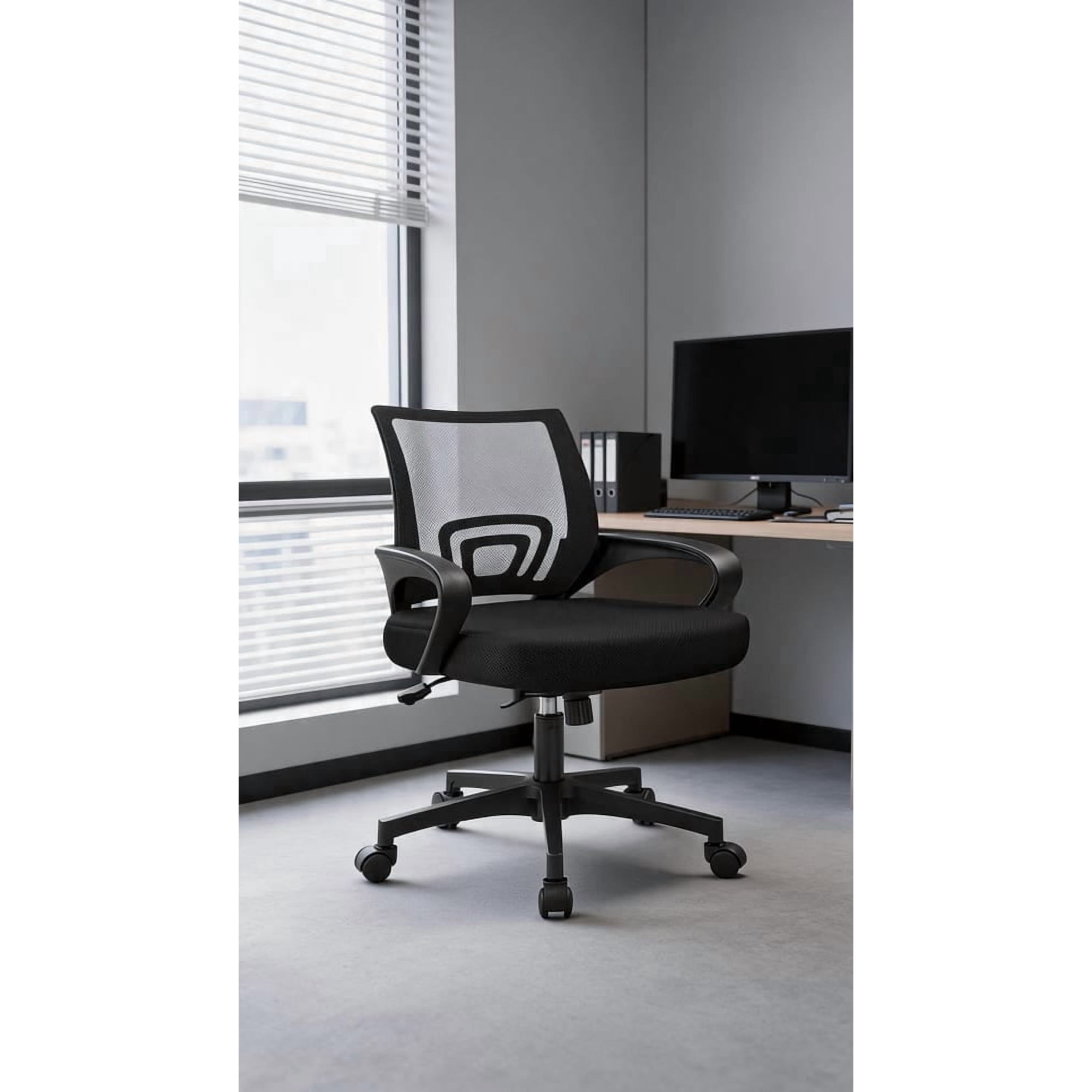 comfort meets style ergonomic black product