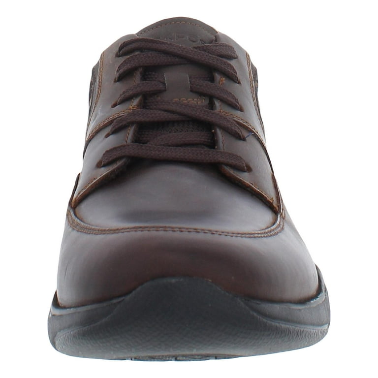 Rockport Mens Metro Path Blucher Leather Lace Up Casual and Fashion Sneakers Walmart