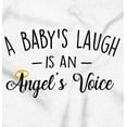 thumbnail image 2 of A Babys Laugh And Angels Voice Cute Romper Boys or Girls Infant Baby Brisco Brands NB, 2 of 6