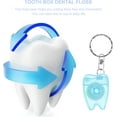 thumbnail image 2 of Dental Floss Mini Box Floss Picks Keychain Dental Floss for Home and Travel 5pcs, 2 of 4