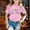 Pink, variant on Stylish Graphic Print Short Sleeve Tee Shirt For Girls And Kids Youth Casual Comfortable Top Short Sleeve Shirt for Girls Tees Kids Tshirts Clothes Summer Tops T-Shirt