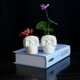 thumbnail image 1 of Jardinero de cerámica ARTIFICIAL perfecl cabeza de CRÁNEO decoración Halloween, 1 of 8