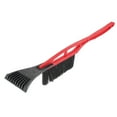 thumbnail image 2 of Unique Bargains Snow Brush Ice Scraper Cleaner Red Handle Car Vehicle Window Winter 20" Length, 2 of 3