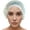 White, variant on CoverallsDirect Disposable Pleated Bouffant Hair Nets, 21 Inches, 100-Pack, Red