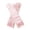 Pink, variant on Bmisegm Solid Color Gloves for Girls Long Elbow Length with Bow Detail Embellished Wrist Party Accessory Long Gloves Black One Size