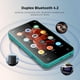 thumbnail image 2 of Reproductor MP3 TIMMKOO 72GB con Bluetooth, pantalla táctil azul, 2 of 8