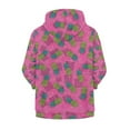 thumbnail image 6 of DISNIMO Pineapple Hoodie for Girls Fruit Hoodie Youth Boys Hoodies Size 11-13 Zip Up Hoodie Sweatshirt Girls Hooded Sweatshirts Kids Preppy Childrens Hoodie Jackets Girl Hooded Jacket Soft Casual, 6 of 7