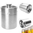 thumbnail image 2 of 2l Less Steel Home Brew Mini Keg Growler Beer Brewing Diy Ma Tool, 2 of 5