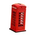 thumbnail image 5 of Almencla Piggy Bank Money Bank Red Vintage Metal Collectible Creative Ornament Telephone Booth Figurine for Home Decoration Gift Girls, 5 of 8