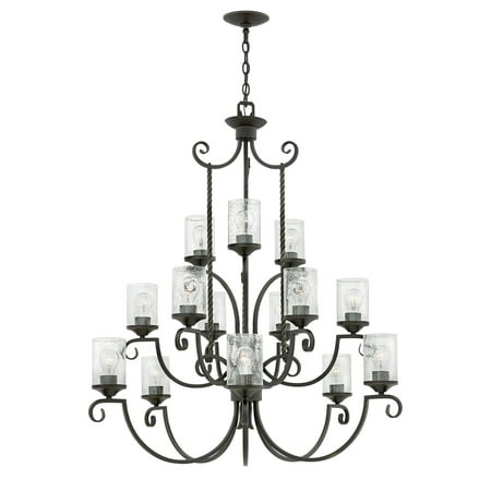 Hinkley Lighting 4019 Cl Casa 15 Light 42 Wide Chandelier With Seedy Gl Shades Hinkley Lighting 4019 Cl Casa 15 Light 42 Wide Chandelier With Seedy Gl Shades