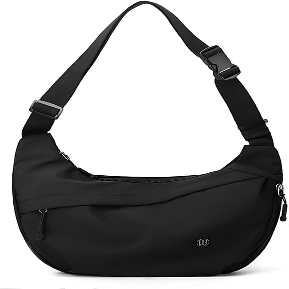GASTROPOD 2026 New Nylon Crescent Cross Body Bag for Women, Casual Medium Lightweight Shoulder Tote Handbag Travel Purse with Adjustable Strap