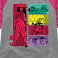 thumbnail image 3 of Raya and the Last Dragon - Raya And Friends - Toddler & Youth Girls Raglan Graphic T-Shirt, 3 of 4