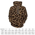 thumbnail image 2 of Animal Print 3d Sweatshirts Hoodie Fashion Casual Personality Men's Women Street Hoodie Pullovers Long Sleeve Comfortable Top, 2 of 6