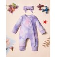 thumbnail image 2 of Newborn Baby Girl Clothes Romper Onesie Cotton Newborn Outfit for Girls Cute Infant Girl Jumpsuits Clothes 0-3 Months, 2 of 7