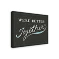 thumbnail image 2 of Trademark Fine Art 'Together V' Canvas Art by Sue Schlabach, 2 of 3