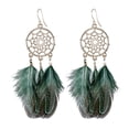 thumbnail image 4 of Minnieouse 1 par de pendientes de mujer bohemios hermosas orejas exquisitas mujeres creativas moda niñas joyería para decoración verde pavo Type1 NO1, 4 of 6