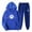 Blue winter 2 piece sets, variant on Cyber&Monday Deals Usmixi Deals Womens Hoodies Sets Jogger Pants 2 Piece Outfits Set for Women Trendy ECH Print Hooded Sweatshirt Sweatsuits Set with Pocket Plus Size Casual Lounge Sets Fall Saving