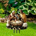 thumbnail image 4 of Dongrere Christmas Stake for Yard Nativity Ground Stake for Flower Pot Decorative Insert for Garden, Flower Beds and Patio, 4 of 6