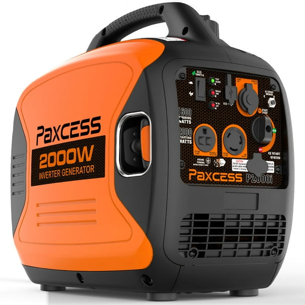 Paxcess 2000 Watt Generator RV Parallel Ready Inverter Generator With CARB Complaint