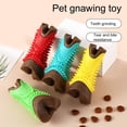 thumbnail image 4 of NIBOLOG Wear-resistant Pet Dog Chew Toy with Leaking Food Design Smooth Edge Unique Texture Dog Bone Teeth Cleaning Stick Toy, 4 of 8