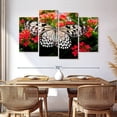 thumbnail image 3 of Elephant Stock Pretty Butterfly Wall Art - Horizontal Multi Panel Canvas - Living Room Wall Decor - Animal Multi Panel - Black And White Decor - 68" x 42", 3 of 8