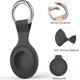 thumbnail image 3 of Paquete de 4 Fundas AirTag para Apple AirTag 2021, antipérdida para AirTags, Compatible con Llavero AirTag, antiarañazos para AirTags, Funda Protectora para Apple AirTags, Accesorios (4 Negro), 3 of 14