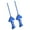 Blue, variant on IC Test Hook Clip for Analyzers Electronic Testing Grabber Test Probe Hook