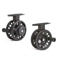 unbranded Fishing Rod Fishing Gear Fishing Reel 5X5X1.6CM Black