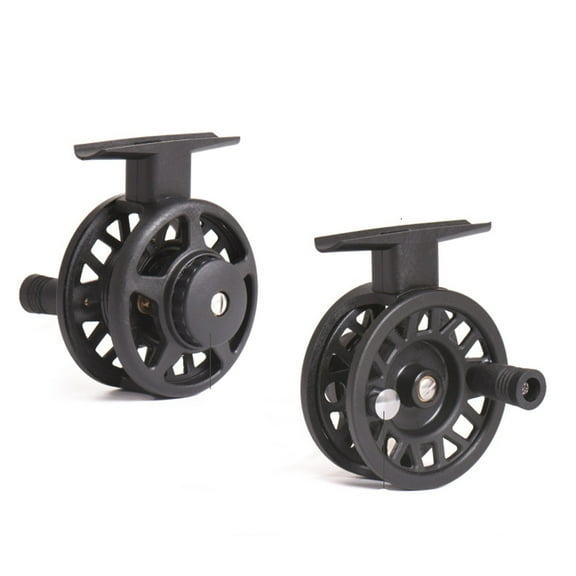 unbranded Fishing Rod Fishing Gear Fishing Reel 5X5X1.6CM Black