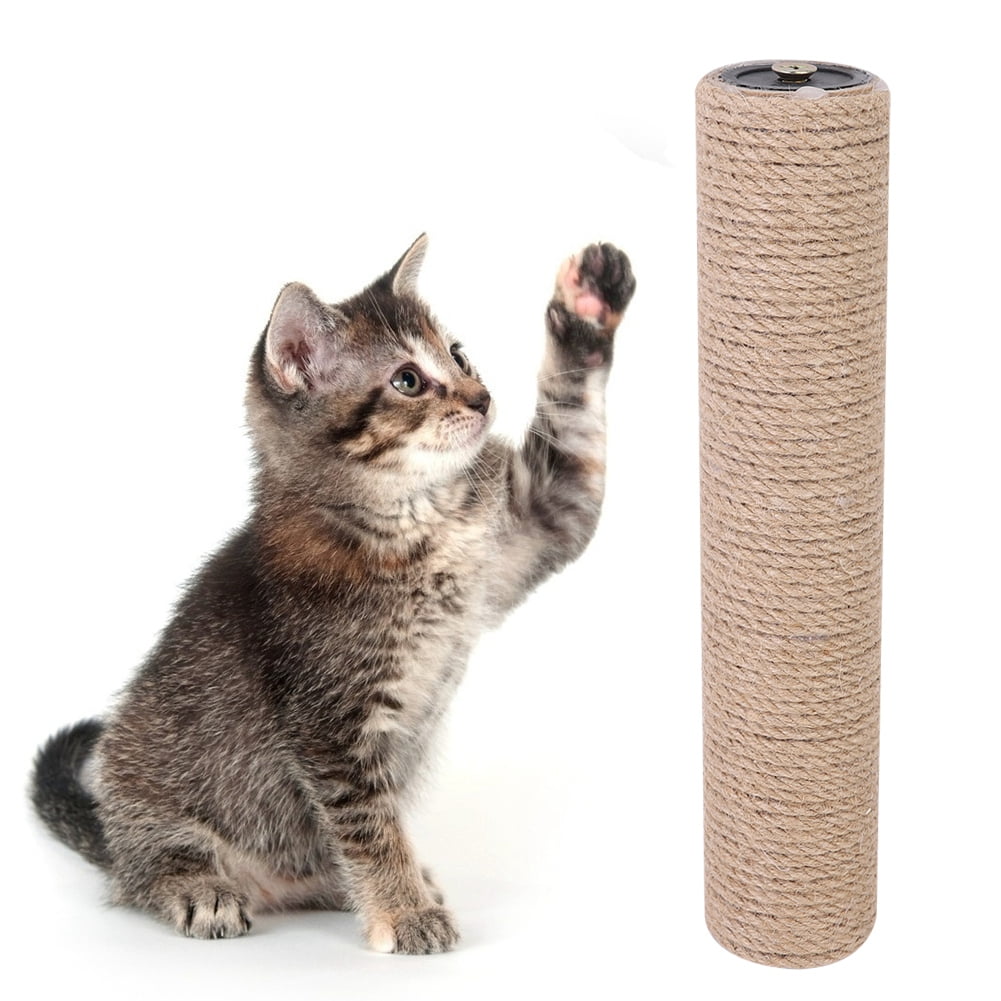 Ccdes Cat Scratching Toy,Pet Cat Kitten Sisal Hemp Rope Indoor House Use Scratching Board Pillar