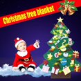 thumbnail image 2 of Árbol de Navidad de fieltro que enriquece el conocimiento del color, decoración exquisita de árbol de Navidad de fieltro para el hogar, 2 of 5