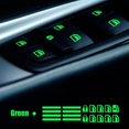 thumbnail image 2 of Car Door Window Switch Luminous Stickers Car Sticker Night Accessories L3A6, 2 of 7