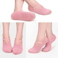thumbnail image 2 of 3 Pack Pilates Socks Yoga Socks with Grips for Women Non Slip, Workout, Pure Barre, Ballet, Dance, Hospital Socks, 2 of 6