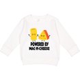 thumbnail image 2 of Inktastic Powered by Mac N Cheese Toddler Sweatshirt, 2 of 4