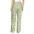 thumbnail image 2 of Bingfone Pajamas for Women,Daisies Flowers Pajama Pants with Pockets-Small, 2 of 7