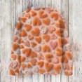 thumbnail image 4 of Dwralegc Womens Valentines Day Sweater Heart Print Cute Sweater Long Sleeve Knitted Fashion Valentine Lightweight Pullover Sweatershirt Orange XL, 4 of 4