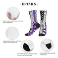 thumbnail image 5 of Athletic Socks Pancreatic Cancer Awareness Flag Sport Running Calf Socks Crew Socks for Men Women, 5 of 7