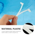 thumbnail image 4 of TABLZONE White Plastic V-Clips for Pool Skimmer Nets and Brushes, Secure Grip Swimming Pool Accessories, 4 of 8