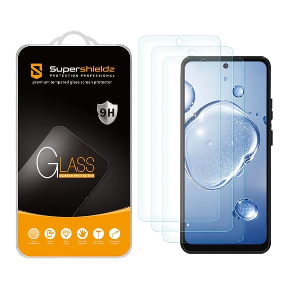 (3 Pack) Supershieldz Designed for Motorola Moto G (2025/ 2026) Tempered Glass Screen Protector, Anti Scratch, Bubble Free
