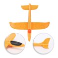 thumbnail image 4 of Paquete de 3 juguetes educativos para niños y padres, modelos de aviones interactivos, planeadores de catapulta voladores de EPP naranja, 4 of 8