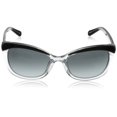 thumbnail image 2 of Kate Spade Women's Amaras Cat-Eye Sunglasses,Black Clear,55 mm, 2 of 3