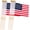 Pack of 12, variant on 12 Pcs 12x18 Inch American Flags for Outside, 250th Anniversary USA Stick Flag with Handheld and Grounded Multi-Purpose Flagpole, Memorial Day, 4th of July Decorations, Patriotic Decorations