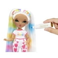 thumbnail image 5 of Rainbow High Color & Create Fashion DIY Doll, Washable Rainbow Markers, Green Eyes, Straight Hair, 2 Pig Tails, Top & Shoes. Play, Rinse and Repeat. Creative Gift. Kids 4-12, 5 of 9