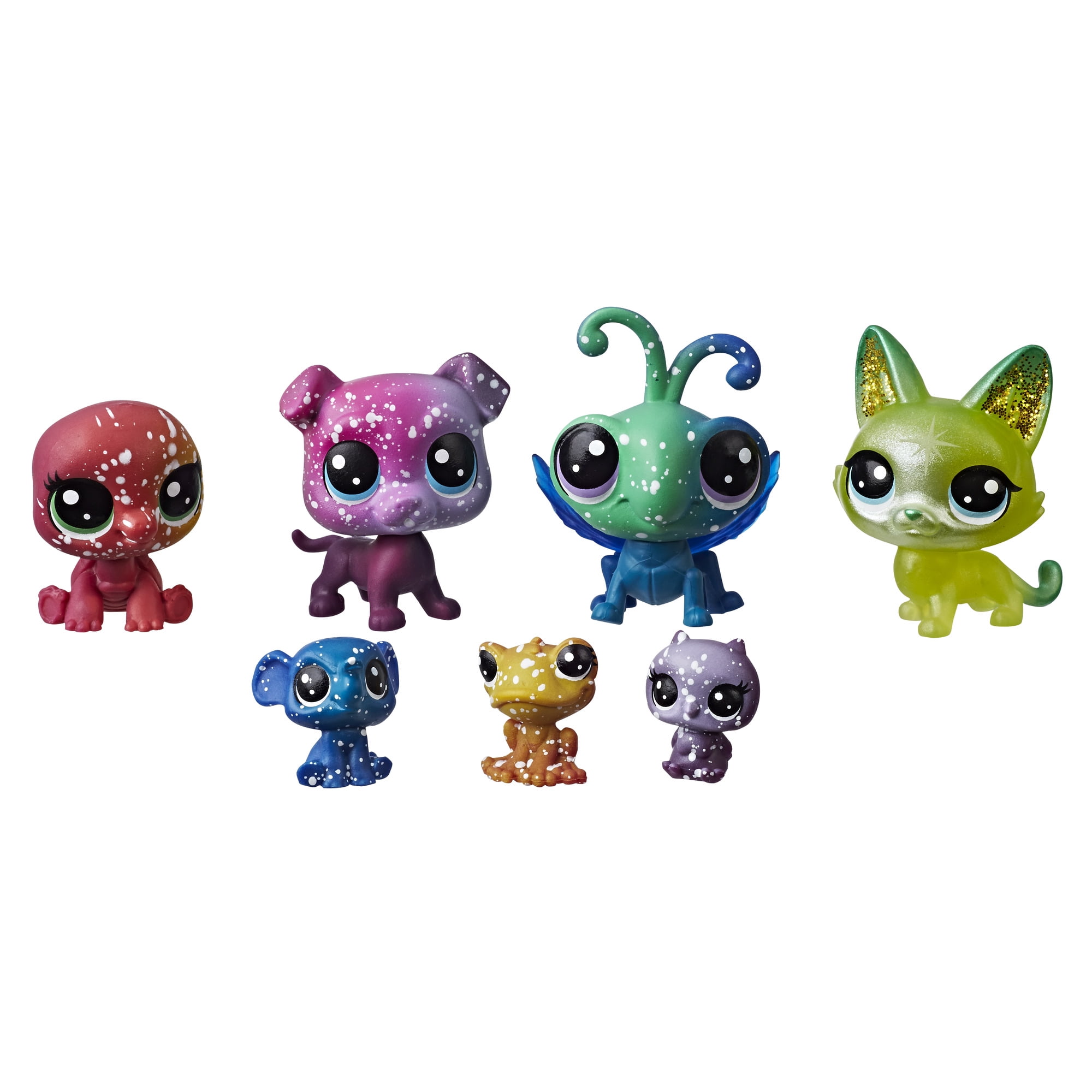 Littlest Pet Shop Petal Party Tiger Lily Collection, 7 pets, part Littlest Pet Shop Petal Party Tiger Lily Collection, 7 pets, part