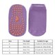 thumbnail image 2 of Calcetines Tobilleros Cómodos Padre-Hijo para Yoga Barre Pilates ( M) Morado, 2 of 6