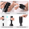 thumbnail image 3 of Wine Aerator Electric Wine Decanter Automatic Wine Aerator, Wine Dispenser with USB for Wine Enthusiasts and Own Use, 3 of 6