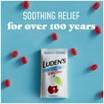 thumbnail image 6 of (5 pack) Luden's Sore Throat Drops, For Minor Sore Throat Relief, Sugar Free Wild Cherry, 25 Count, 6 of 15