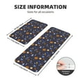 thumbnail image 2 of Logiee Galaxy Print Kitchen Mats for Floor Sets of 2,Waterproof Kitchen Rugs,Non Slip Comfort Standing Mat Rug for Home,Runner,Sink,Office,Laundry, 2 of 6