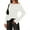 White, variant on Womens Bell Long Sleeve Tops Going Out Knitted Pullover Sweater 2025 Fall Fashion Lightweight Winter Shirts