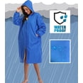 thumbnail image 5 of Adoretex Unisex Waterproof Swim Parka, Quick-dry Warm Coat Water Sports Jacket for Adults & Kids-PK005-Black/Black-YS, 5 of 6